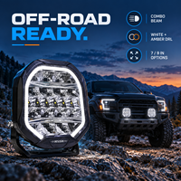 HSSH Nouveau phare de travail LED étanche IP69K de 7 pouces pour ATV, camion, tout-terrain