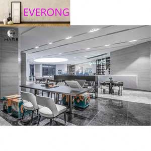 Losas pulidas de mármol gris oscuro Herme gris de China para pisos interiores de piedra natural - Product Image 2