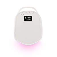 Lampe à ongles LED UV sans fil professionnelle Pro Cure Manucure Sèche-cheveux pour le durcissement Gel Vernis à ongles Rechargeable Lampes de séchage UV pour ongles