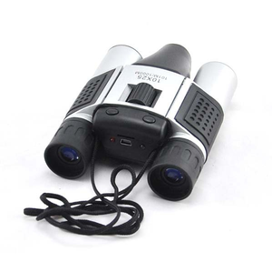 Caméra télescope vidéo numérique OEM DT08, mini caméscope binoculaire 1,3 MP, zoom 10x, jumelles en alliage pour la chasse et l'observation des oiseaux 10x25 - Product Image 1