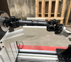 전기 500kg 변속기 샤프트 듀얼 드라이브 샤프트 터빈 로터 동적 수평 모터 전기자 동적 균형 기계 - Product Image 6