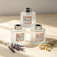 Fabricant de flacons diffuseurs en verre de haute qualité 200 ml pour marques de parfums d'intérieur et pour la marque privée