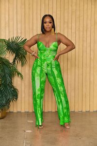 थोक टाई डाई आउटफिट महिलाओं के कपड़े की स्ट्रीटवियर के साथ सबसे ऊपर, टासल पैंट महिलाओं 2 टुकड़ा सेट - Product Image 6