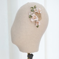 Serre-tête fantaisie de mariage, accessoires pour cheveux, bandeau de vigne, motif floral et feuilles,