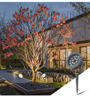 Projecteur LED solaire en aluminium, étanche IP65, garantie 2 ans, éclairage paysager pour jardin/cour, économie d'énergie, allée, patio