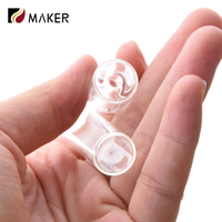 2ml 3ml 5ml 10ml bouchon en plastique de recharge de voyage transparent vide poche de décantation échantillon de parfum mini vaporisateur de parfum atomiseur bouteille en verre