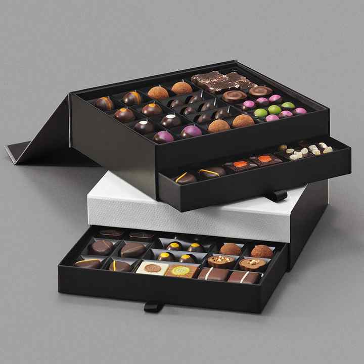 Wholesale Luxury Custom Chocolate Packaging Box 2 Layer