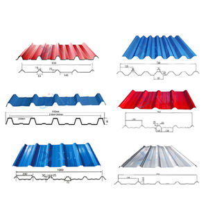 <span class=keywords><strong>Machine</strong></span> de fabrication de toitures en tôle automatique de couleur <span class=keywords><strong>Machine</strong></span> de fabrication de profilés de panneaux muraux de toitures à trois couches et trois étages - Product Image 5