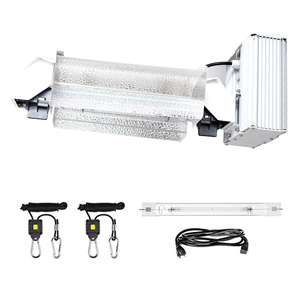 Lampada LED per Coltivazione in Alluminio con Grado di Protezione IP65, Alta Potenza, Ra90 CRI 1050 Mol/s <span class=keywords><strong>150</strong></span> <span class=keywords><strong>Lm</strong></span>/<span class=keywords><strong>W</strong></span> 400-700 PPFD per Fioritura, Crescita e Germinazione - Product Image 1