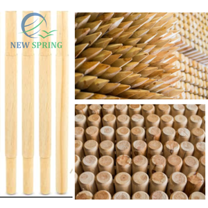 Poteaux en bois pour la construction de bois de frêne naturel avec bois anti-moisissure et non tachant - Product Image 3