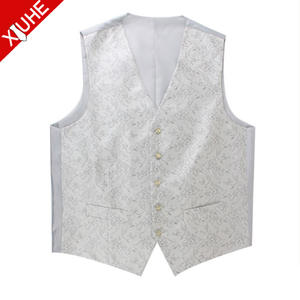 طقم زفاف رجالي أبيض من بيزلي بسعر الجملة مخصص من مصنع المعدات الأصلي وتصنيع التصميم الأصلي - Product Image 2