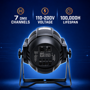 Projecteurs LED 3-en-1 54x3W RGB DMX512 pour discothèque, équipement de scène professionnel pour DJ - Product Image 5