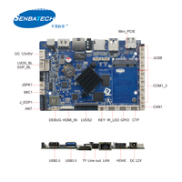 Placa Base Integrada con GPU ARM Mali-G52 Cor-tex-A55, Placa PCB Integrada con Sistema Android Rk3568