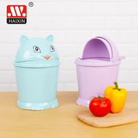 Poubelle de recyclage en plastique pour la maison, l'hôtel et la cuisine, 5 L, poubelle, bac à déchets, armoire