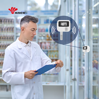 Minew MST01 Sensor de temperatura de humedad de registrador industrial de medida de alta precisión con sonda de pantalla