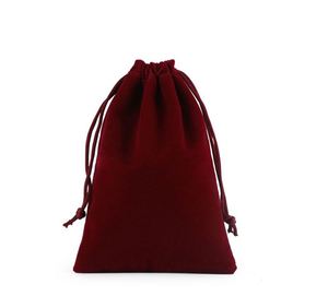Bolsa de Terciopelo para Joyería y Cosméticos, Bolsa de Almacenamiento Pequeña con Cordón, Bolsa de Regalo Personalizada, Bolsa de Terciopelo para Joyas - Product Image 4
