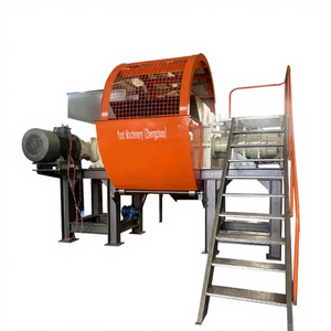 Fournisseur chinois Prix bas Haute sécurité Broyeur de pneus Usine de déchets Broyeur de pneus de camion et de <span class=keywords><strong>voiture</strong></span> usagés - Product Image 1