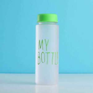 Bouteille d'eau réutilisable en plastique avec bouchon à vis, sans BPA, design mignon, pour les voyages, la randonnée, unisexe - Product Image 4