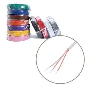 Dingzun Ultra Flexible AWG28 2 3 4 5 Core Cable UL21590 FEP Wire PFA Cable PTFE Cable For drying room solarium sauna equipment
