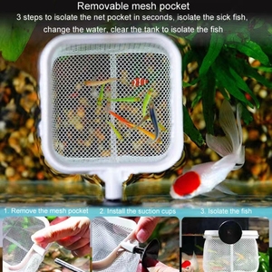 Hot Bán 3D Fish Tank Fishing <span class=keywords><strong>Net</strong></span> Thép Không Gỉ Có Thể Thu Vào Cá Tôm Cá Túi Lưới - Product Image 5