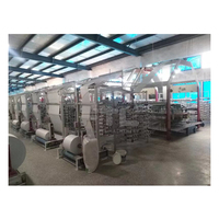 Machine de fabrication de sacs en tissu PP, machine de tissage circulaire à 8 cercles de navette pour ligne de production de sacs Jumbo