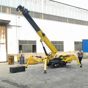 מנוף הידראולי נייד מיני, מנוע, כושר הרמה 3 טון, גובה הרמה 10 מטר, לעבודות בגובה רב, מחסן - Product Image 6