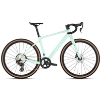 Vélo de route TWITTER Gravel X en fibre de carbone haute performance 700C, freins à disque hydrauliques, 24 vitesses, roues en alliage d'aluminium, Bicicleta