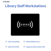Poste de travail RFID pour bibliothécaire avec écran tactile pour la catalogation des bibliothèques et la station de codage des étiquettes RFID – Vente en gros