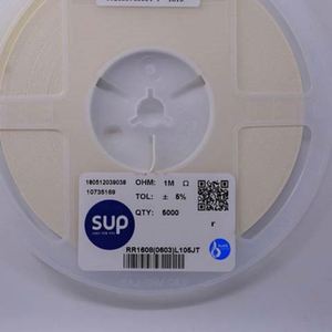 Factory Direct RR1608 0603L105JT 0603 1608 Resistors Chip Resistors SMD Resistors 1Mohm 5% 1/10W Thick Film Resistor - Product Image 1