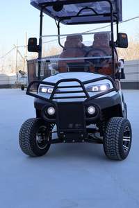 Voiture de golf blanche personnalisée de haute qualité à 4 places avec phares LED, caméra de recul pour tous les scénarios et utilisation quotidienne - Product Image 3