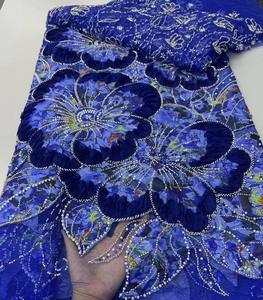 2025 eleganti lacci francesi 5 iarde di paillettes di pizzo francese abiti <span class=keywords><strong>da</strong></span> <span class=keywords><strong>sposa</strong></span> lacci per il matrimonio - Product Image 4