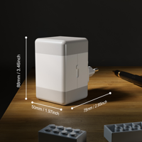 Veilleuse LED à brancher, capteur crépusculaire, lumière blanc chaud 2700K, prises US/UK/EU, éclairage intérieur personnalisé OEM, vente chaude
