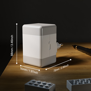 OEM Custom LED <b>Plug</b> <b>In</b> Night <b>Light</b> <b>Light</b> <b>Sensor</b> 2700K Soft Warm White Glare Free Indoor Decorative Lighting US UK EU <b>Plug</b> - Product Image 2