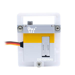 Servo sans noyau MY DS-0211MG 6.0V 8KG avec boîtier entièrement métallique pour drone à aile fixe et planeur, pièces d'avion RC - Product Image 1