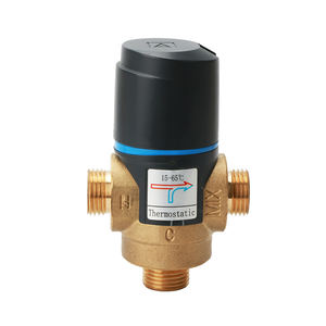 SANIPRO riscaldamento a pavimento accessori G1/2 termostatico 3 vie caldaia in ottone valvola di miscelazione per bagno doccia - Product Image 3