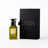 Vente chaude Bouteilles de parfum en verre coloré avec bouchons en métal Fabricant Fourniture directe Récipients de parfum personnalisables de haute qualité