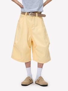 <span class=keywords><strong>Pantalon</strong></span> cargo capri court en toile de coton sergé personnalisé, style charpentier, déchiré et vieilli, type jean de <span class=keywords><strong>skate</strong></span>, short jorts - Product Image 1