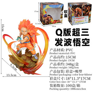 Venta al por mayor Anime Dragon Z Figuras <span class=keywords><strong>DE</strong></span> ACCIÓN Son Goku Figura Super Saiyan Dragon Figuras <span class=keywords><strong>de</strong></span> acción - Product Image 2