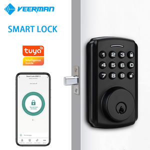 निर्यात गुणवत्ता ट्यूया ऐप मोबाइल नियंत्रण सिरेमिक दरवाजा कार्ड यूरो प्रकार इलेक्ट्रिक डेडबोल्ट लॉक - Product Image 6