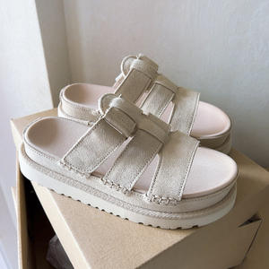 Nouvelles sandales décontractées d'été pour femmes, respirantes, à semelle épaisse et antidérapantes, style mules, pour l'extérieur - Product Image 6