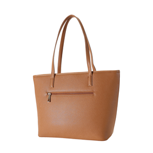 SUSEN Túi Xách Nữ 2023 Đặt Làm Theo Yêu Cầu Túi Tote Trơn Da PU Lớn Cho Nữ Túi Tote Màu Hồng Cho Nữ - Product Image 4