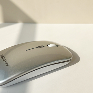 800/1000/1600 डीपीआई की एलईडी लाइट मिनी वायरलेस माउस यूएसबी रिसीवर 500 माह रिचार्जेबल बैटरी 2.4 लैपटॉप कंप्यूटर के लिए - Product Image 3