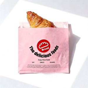 Bolsas de Papel Ecológicas Biodegradables para Palomitas de Maíz, Aptas para Alimentos, Resistentes al Calor, Impermeables, Antigrasa, con Logotipo Personalizado, para Microondas - Product Image 3