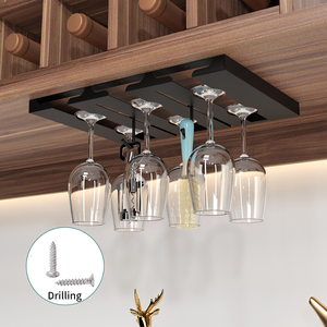 Accesorios de cocina de acero inoxidable 304 a la moda, estante para copas de vino, estante de almacenamiento para copas de vino tinto, soporte para copas de vino - Product Image 3