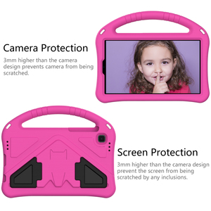 Custodie per bambini per Samsung <span class=keywords><strong>Galaxy</strong></span> Tab <span class=keywords><strong>A7</strong></span> Lite 8.7" 2021 <span class=keywords><strong>Tablet</strong></span> T220 T225, leggere, antiurto, con maniglia e supporto, protezione fotocamera - Product Image 3