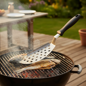 BBQ <b>Fish</b> <b>Spatula</b> for Seafood Cooking Essential Tool for Grilling and Baking - Product Image 2