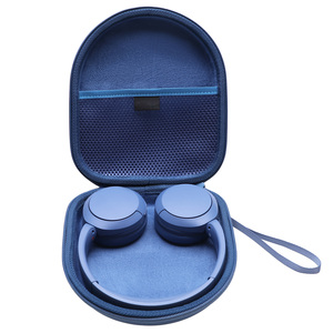 เคสหูฟัง EVA กันกระแทกปลอกแข็งสำหรับเดินทางแบบออนเอียร์เคสหูฟังสำหรับ Sony <span class=keywords><strong>WH</strong></span>-CH520/<span class=keywords><strong>WH</strong></span>-CH520B.CE7/<span class=keywords><strong>WH</strong></span>-CH520ดีที่สุด/<span class=keywords><strong>WH</strong></span>-<span class=keywords><strong>CH510</strong></span> - Product Image 1