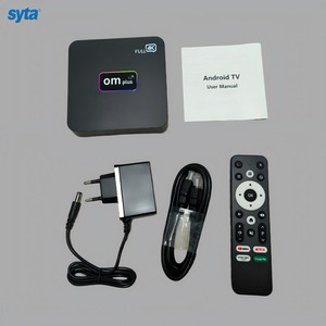 SYTA <span class=keywords><strong>OM</strong></span> Plus Android <span class=keywords><strong>Tv</strong></span> Box AOSP Sistema IR Remoto Android 14 S905l3 Dual Wifi6 BT 5,0 Set Top Box - Product Image 6