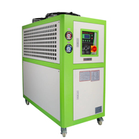 Refroidisseur d'eau portable 15 kW, taille compacte, refroidisseur industriel mobile pour machine de soudage laser