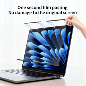 ฟิล์มหน้าจอป้องกันแสงสีฟ้าแม่เหล็กสำหรับ MacBook Air 13 <span class=keywords><strong>Pro</strong></span> 14ป้องกันแสงสะท้อนติดตั้งง่ายโปร่งใสสูง - Product Image 4